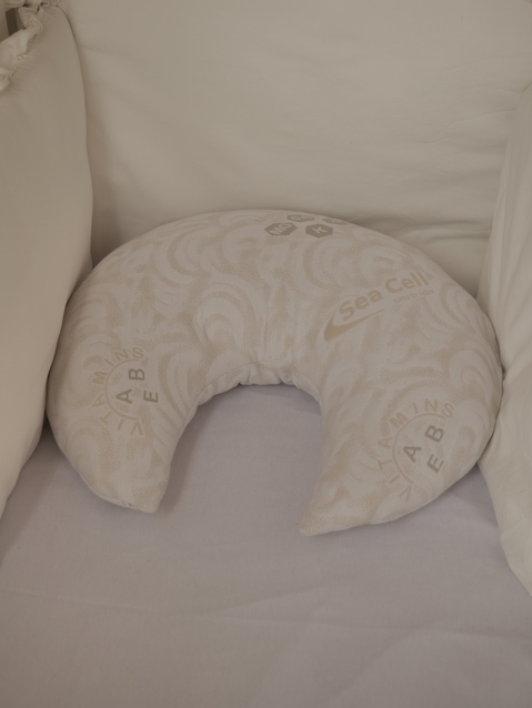 Cuscino Luna grande in tessuto SeaCell™  